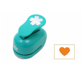 Фігурний дирокол Серце 2,5 см від Rosa