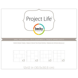 Набір файлів Project Life, 12 шт, 30 * 30 см від AMERICAN CRAFTS