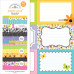 Набор бумаги Floral, 8 листов + лист с наклейками от Doodlebug