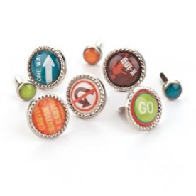 Набір брадсовWander Glazed Brads 24 шт. від BasicGrey