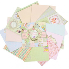 Набір паперу "Солодке життя", 12 аркушів, 30 * 30 см, 160 г / м2 від АртУзор