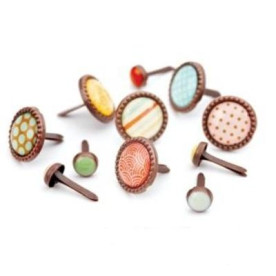 Набір брадс Hopscotch Glazed Brads 24 шт. від BasicGrey