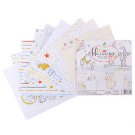 Набор бумаги "Наше Маленькое Чудо", 12 листов, 14,5*14,5 см, 160 г/м2 от АртУзор
