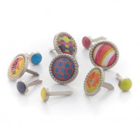 Набір брадс Lauderdale Glazed Brads 24 шт. від BasicGrey