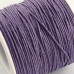 Вощений шнур фіолетовий, 84 м, товщина 1 мм