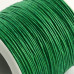 Вощенный шнур зеленый , 84 м , толщина 1 мм