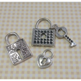 Набір підвісок Замочки, 3 шт