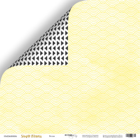 Аркуш двостороннього паперу Хвиля 30 * 30 см від Scrapmir
