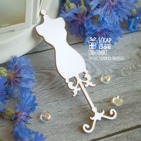 Чіпборд манекен для шиття, 85 * 26 мм від ScrapBox