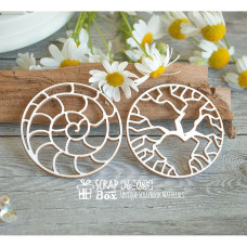 Чіпборд кола "Природні" маленькі, 45 * 45 мм від ScrapBox