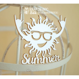 Чіпборд Клевое літнє сонце, 65 * 57 мм від ScrapBox