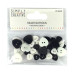 Набір ґудзиків Monochrome, 38 шт від Simply Creative