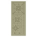 Контурні наклейки Gold Square Medallion, 10 * 23 см від Dovecraft