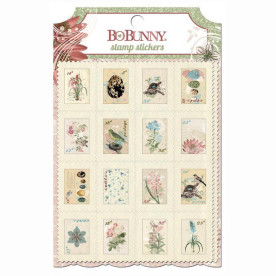 Набір наклейок-марок Garden Journal, 32 шт від BoBunny