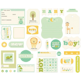 Набір вирубування It's a Boy, 33 шт від Carta Bella