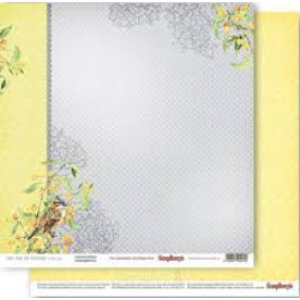 Двосторонній папір Сади Фонтенбло, 1 шт 30,5х30,5 см від ScrapBerry's