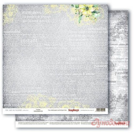 Двосторонній папір Ніжність, 1 шт 30,5х30,5 см від ScrapBerry's