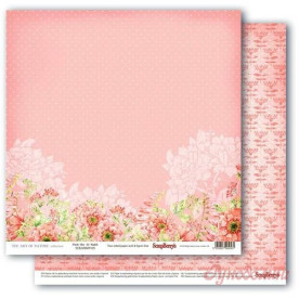 Двусторонняя бумага Вечернее солнце, 1 шт 30,5х30,5 см от ScrapBerry's