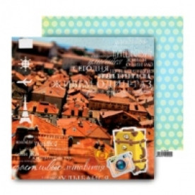 Аркуш двостороннього паперу Щасливі миті, 29,5 * 29,5 см від АртУзор