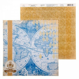 Папір для скрапбукінгу "Атлас", 29,5 * 29,5 см 180 гр / м2 від АртУзор