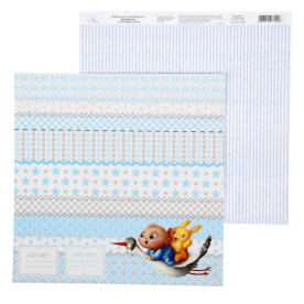 Папір для скрапбукінгу "Мої батьки", 29,5 * 29,5 см 180 гр / м2 від АртУзор