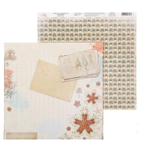 Папір для скрапбукінгу "Лист", 29,5 * 29,5 см 180 гр / м2 від АртУзор