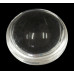 Скляний прозорий кабошон 9,5 * 10 мм, товщина 5,5 мм, 1 шт