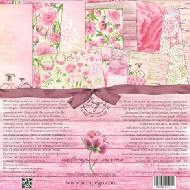 Набор односторонней бумаги "Навстречу Мечте", 30*30 см от ScrapEgo