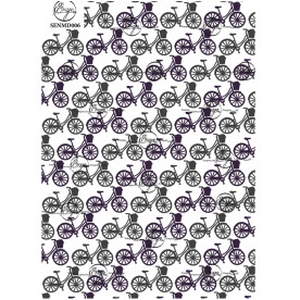 Оверлей "Велосипеды", 15*21 см от ScrapEgo