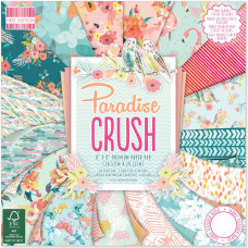 Набор бумаги Paradise Crush, 20*20 см, 16 л, First Edition