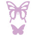 Набор ножей Butterflies , 2 шт от Dovecraft