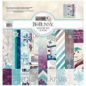 Набір паперу Altitude, 30х30 см, 18 л +1 л наклейки від Bo Bunny