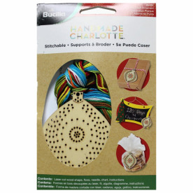 Набор для вышивания Wood Stitchable Shape POINTED ORNAMENT от Bucilla