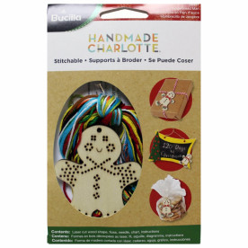 Набор для вышивания Wood Stitchable Shape GINGERBREAD MAN от Bucilla