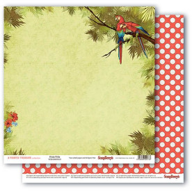 Двусторонняя бумага Какаду 30,5х30,5 см от ScrapBerry's