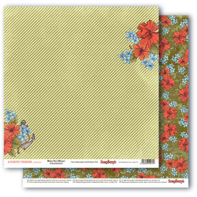 Двусторонняя бумага Кто Следующий?, 30,5х30,5 см от ScrapBerry's