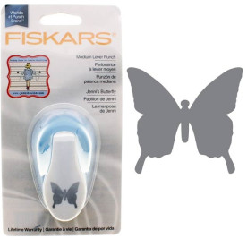 Фігурний дирокол Fiskars / Jenni Bowlin Butterfly Punch, 2 см.