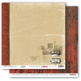 Двосторонній папір Моменти, 30,5х30,5 см від ScrapBerry's