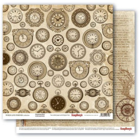 Двосторонній папір Брегет, 30,5х30,5 см від ScrapBerry's