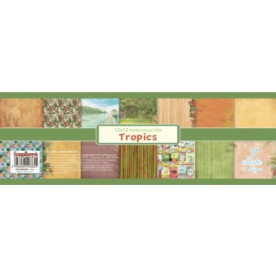 Набір двостороннього паперу "Тропікана", англ, 30 * 30 см, 7 л від ScrapBerry's