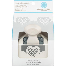Бордюрный дырокол Lattice Heart, 5*2.5 см от Martha Stewart