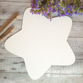 Основа для альбома в форме звезды, 233*224 мм от ScrapBox