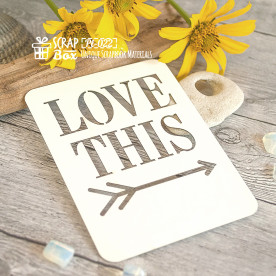 Чипборд  Карточка Project Life , 100*75 мм от ScrapBox