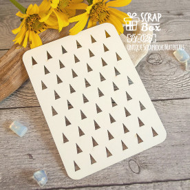 Чипборд Карточка Project Life Triangles, 100*75 мм от Scrapbox