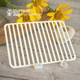Чипборд Карточка Project Life Stripes, 100*75 мм от Scrapbox