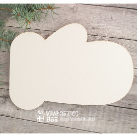 Основа для альбому в формі рукавиці, 1 шт, 222 * 157 мм від Scrapbox