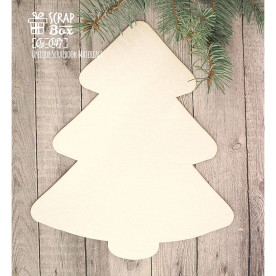 Основа для альбому в формі ялинки, 1 шт, 220 * 259 мм від Scrapbox