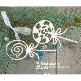 Чіпборд Льодяники, 2 шт, 73 * 35 мм від Scrapbox