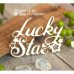 Чіпборд напис "Lucky Star", 34 * 46 мм від Scrapbox