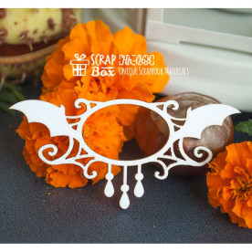 Чіпборд маленька рамочка на хеллоуин, 70 * 33 мм від Scrapbox